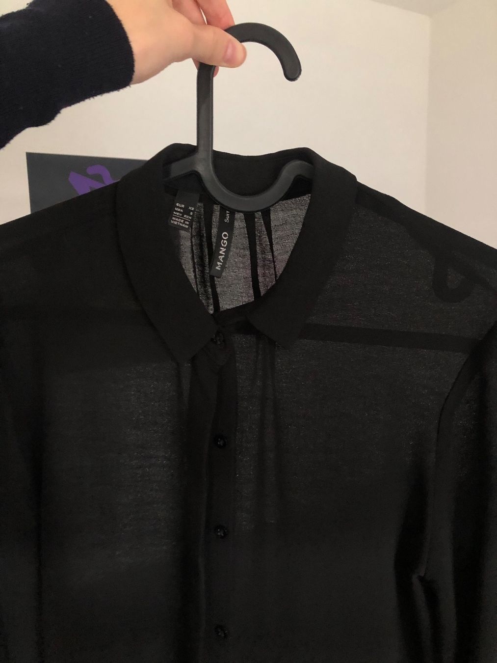 Mango Camicette: chemise transparente - XS - Mango Suits – Nuovo (secondo la descrizione) da Lausanne venduto da ami_jjt5 5