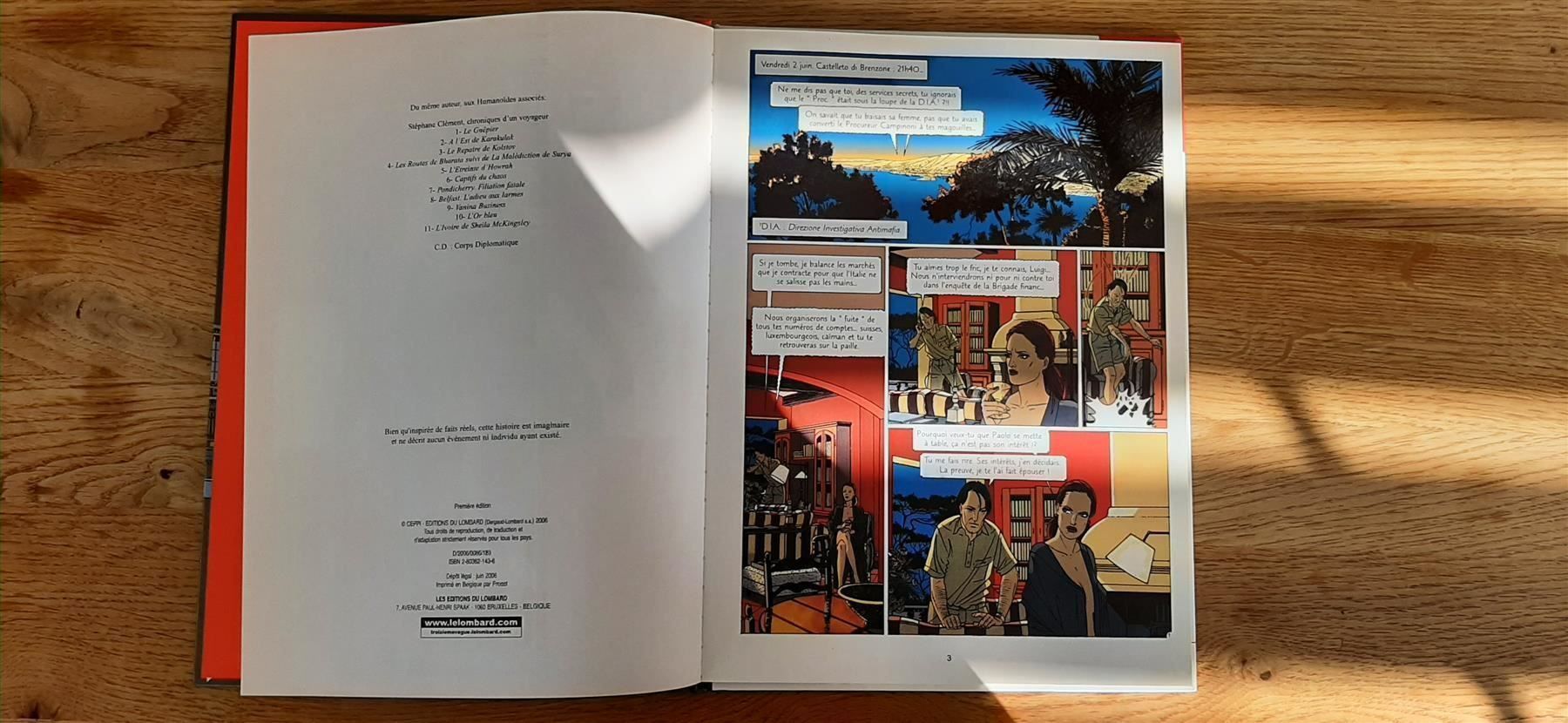 Fumetti: CH Confidentiel Tome 1: Nom de code: Pandore Edit Orig 2006 – Usato da Affoltern am Albis venduto da Sabinezc 5