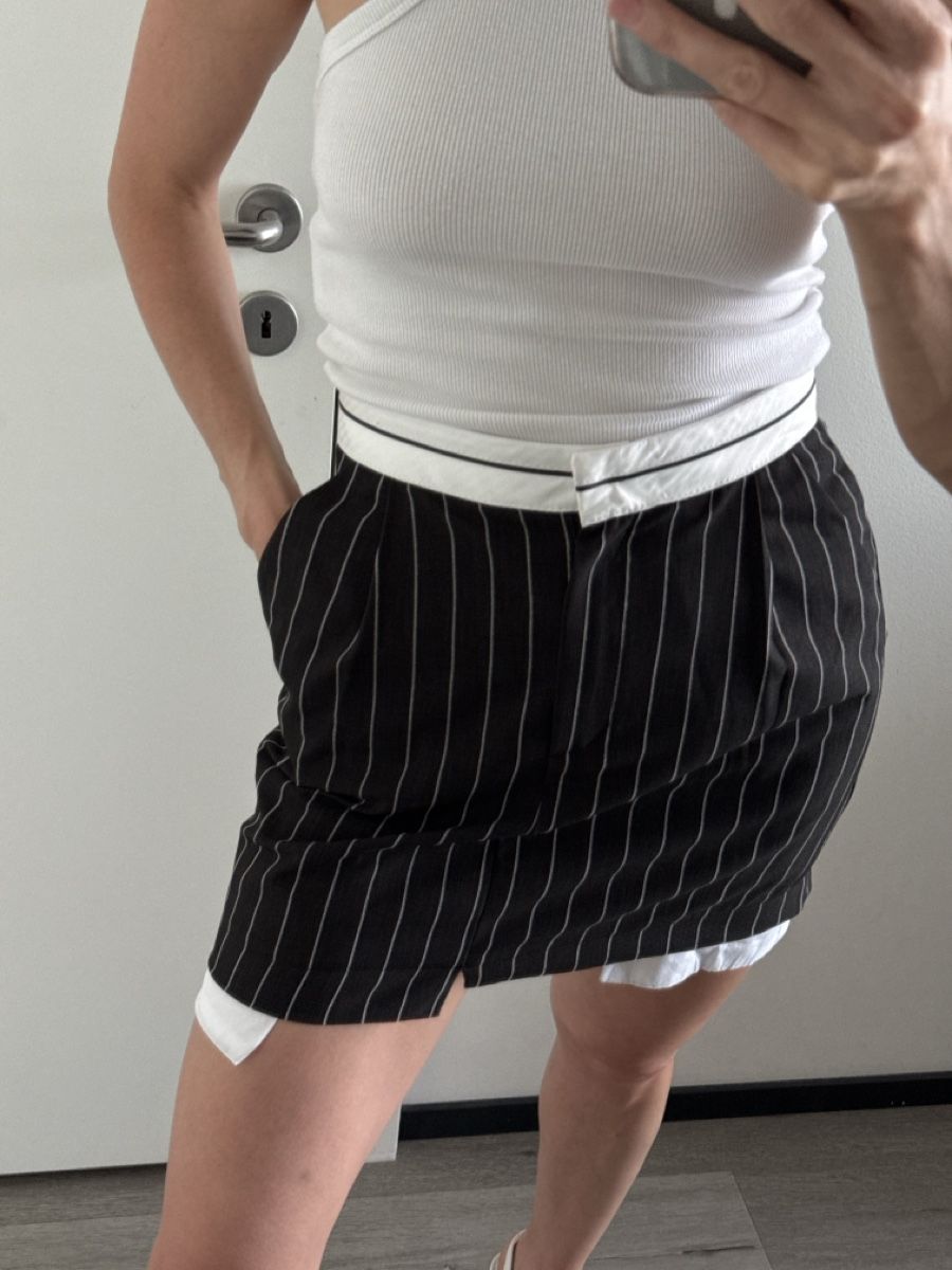 Zebra Gonne: Zebra Skirt Black White Stripes Size XS – Nuovo e nell'imballaggio originale da Biel/Bienne venduto da TanyaM02 2