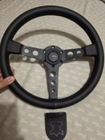 Volant MOMO cuir BLACK EDITION