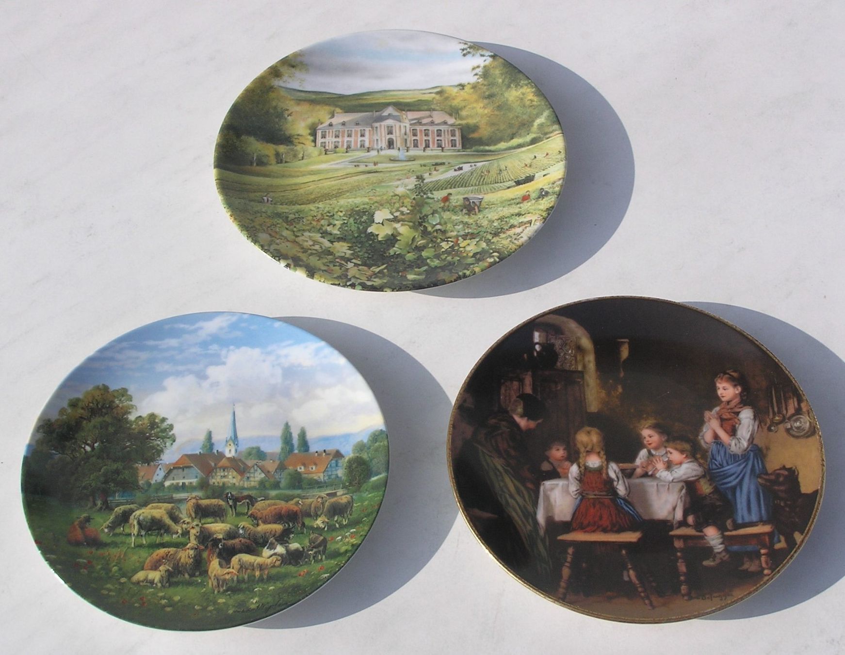 Piatti: 3 WANDTELLER SAMMELTELLER – Usato da Grenchen venduto da country59