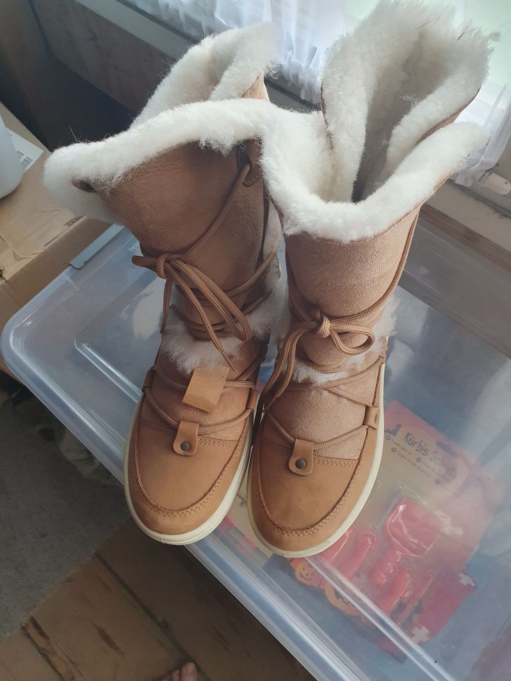 Scarpe da donna: Winterboots Gr. 42 Karstinger Leder – Nuovo (secondo la descrizione) da Wimmis venduto da hel_m26m 6
