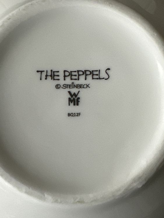 1 Kinder -Teller & 1 Schüssel. The Peppels, Steinbeck, WMF, (Gebraucht ...