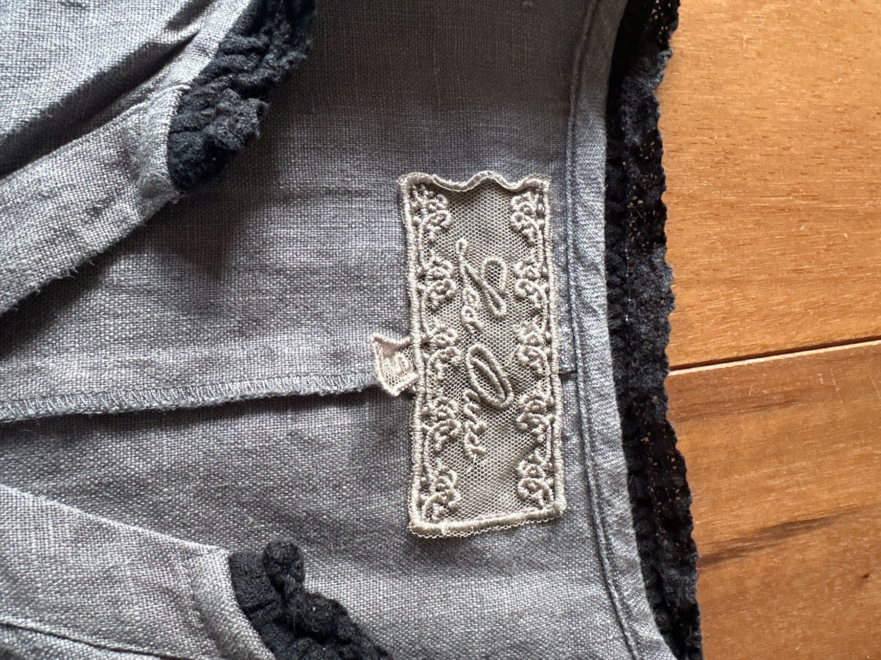 Vestiti: Leinenkleid grau, Gr S – Usato da Regensdorf venduto da Sternlein4 1