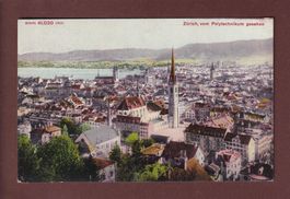 ZÜRICH vom Polytechnikum gesehen