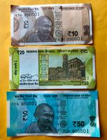 Indian 80 Ruppe Banknote Neu  Siehe Original Fotos