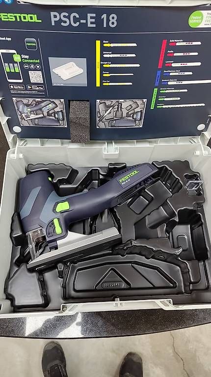 Festool Sägen: Festool Stichsäge PSC-E 18 EB-Basic 190.- statt 277.- – Neu und originalverpackt aus Urdorf von WeMaWe 2
