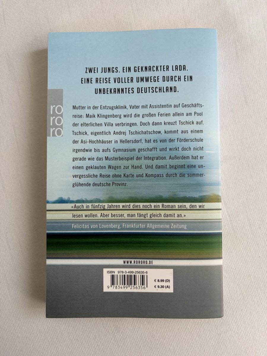 Libri: Tschick Taschenbuch - Wolfgang Herrndorf – Nuovo (secondo la descrizione) da Zug venduto da alex___4 1
