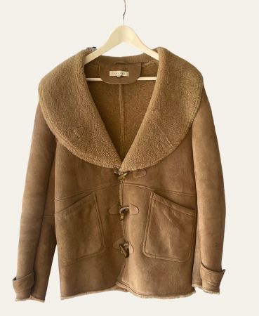 Sandro | Veste NEUVE ! - shearling - beige - 36-38