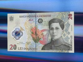 Romania - Rumänien - 20 Lei UNC - Ecaterina Teodoroiu