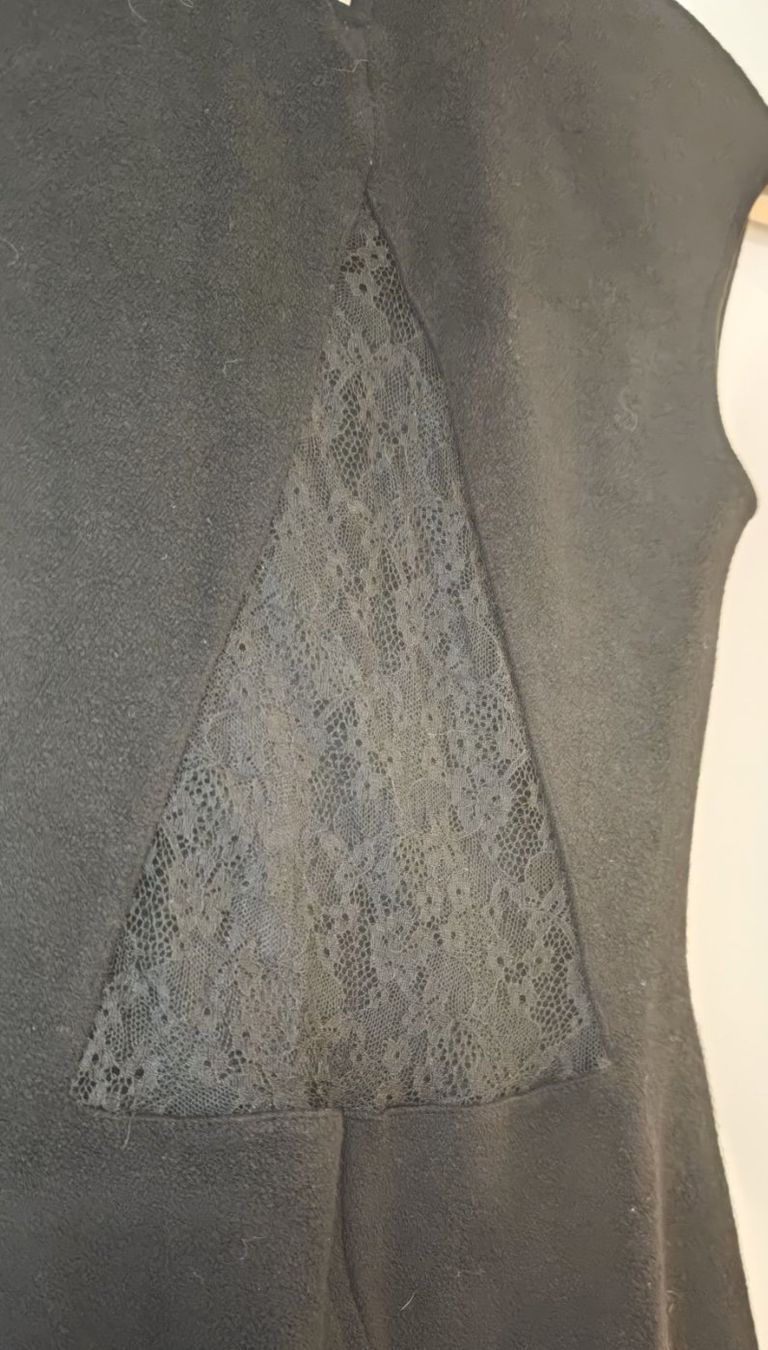 Zara Kleider: Schwarzes Mini Kleid mit Spitze – Neu (gemäss Beschreibung) aus Schübelbach von ali_mgs8 1