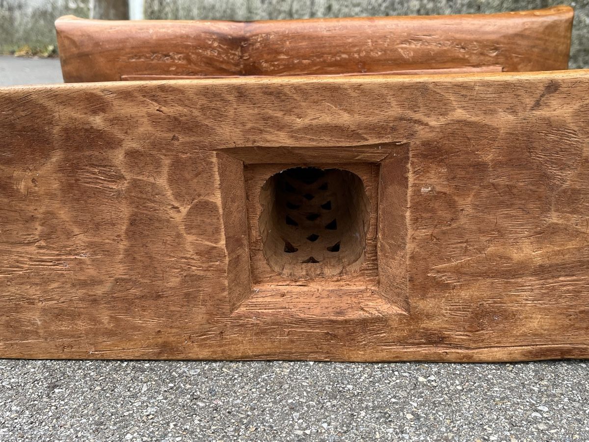 Tabourets: Vintage Ashanti-Hocker aus Ghana – D'occasion à Horgen par Grizzly83 6