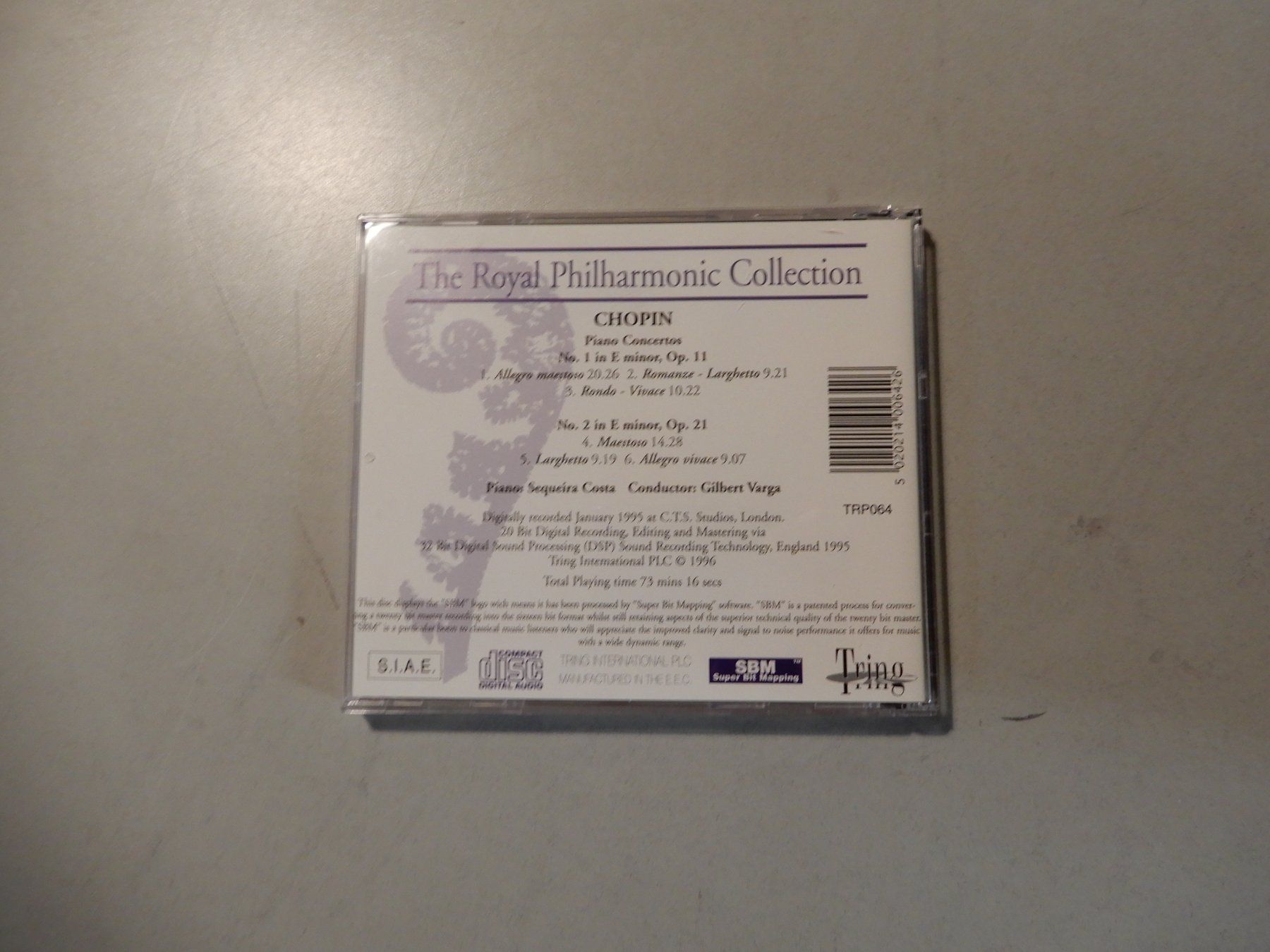 CD: Chopin Royal Philharmonic Collection CD - Klassiker! – Usato da Erstfeld venduto da Mario_boe0 2