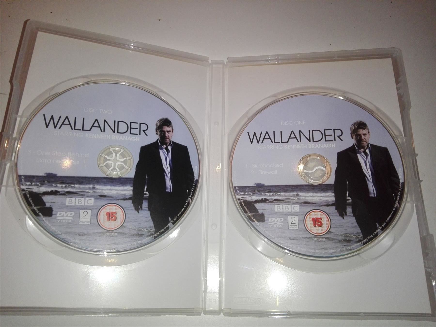 Tutti i DVDs: Wallander starring Kenneth Branagh (2DVD – Nuovo e nell'imballaggio originale da St.Galllen venduto da elkaphone 1
