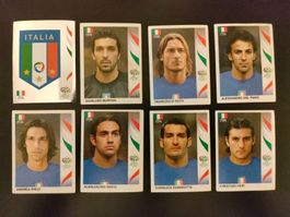 Italy Team Stickers Panini coupe du monde 2006