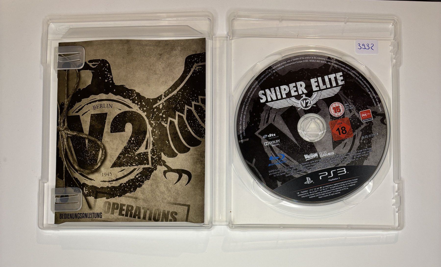 Giochi: PS3 - Sniper Elite V2 – Usato da Allschwil venduto da Bullach 1
