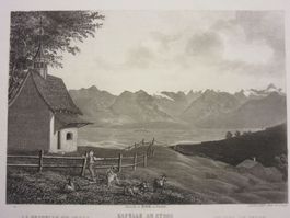 KAPELLE AM STOSS  AQUATINTA