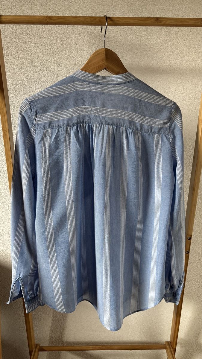 H&M Camicette: Hemd, hell blau gestreift, gr. 38 – Nuovo (secondo la descrizione) da Vilters venduto da Sidsel_M 1