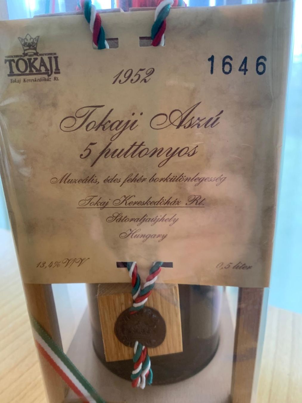 Vino: Tokaji Wine 1952 – Usato da Küsnacht ZH venduto da ElenaPe 1
