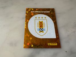 Panini FIFA Fussball WM 2026 Sticker Uruguay Wappen URU 1