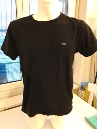 LONSDALE Schwarzes T-Shirt Body Shirt Sport Gym Shirt XL