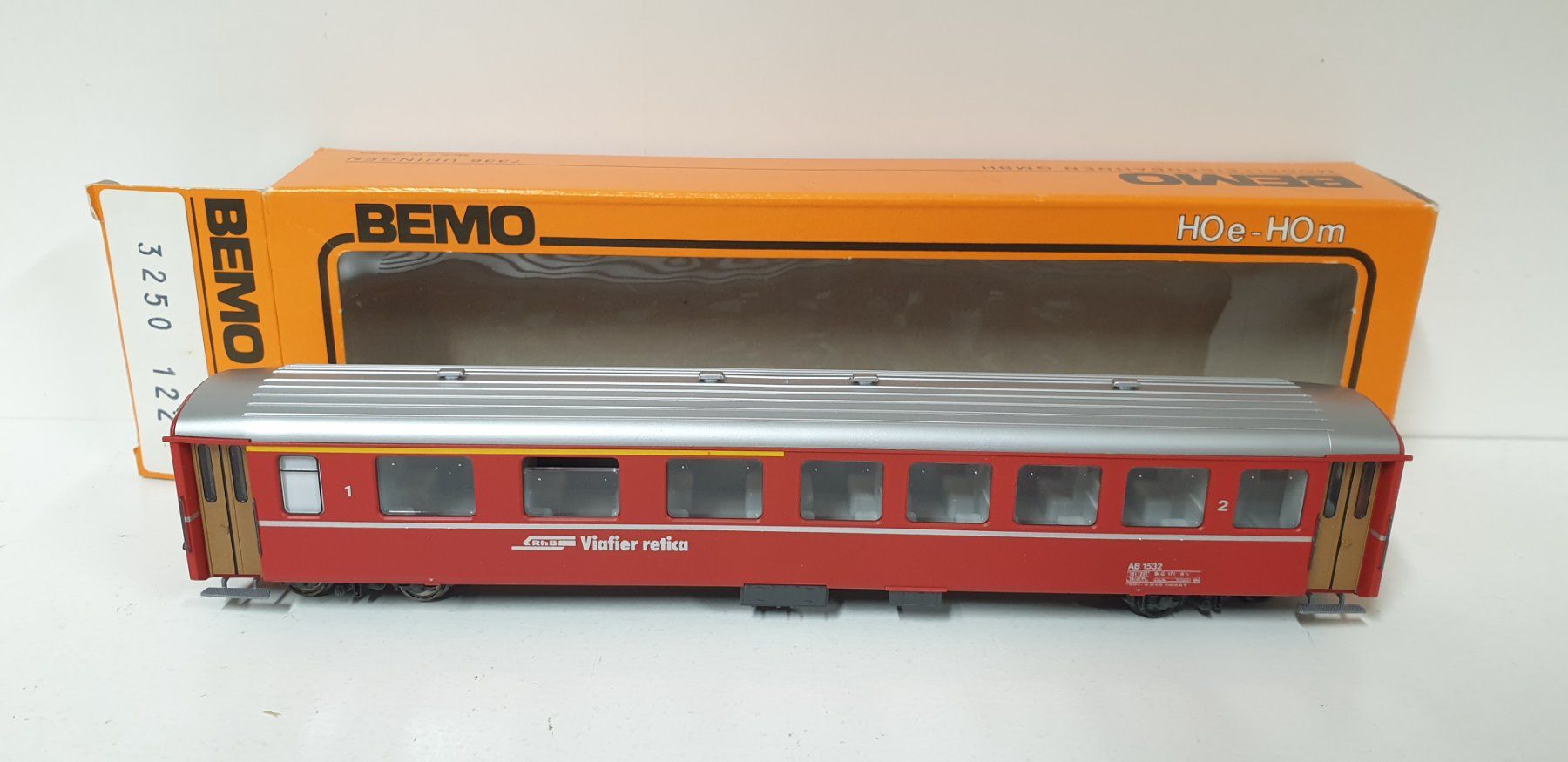 Bemo Modellini di ferrovie: Bemo RhB Personenwagen – Usato da Geroldswil venduto da TopTrain54