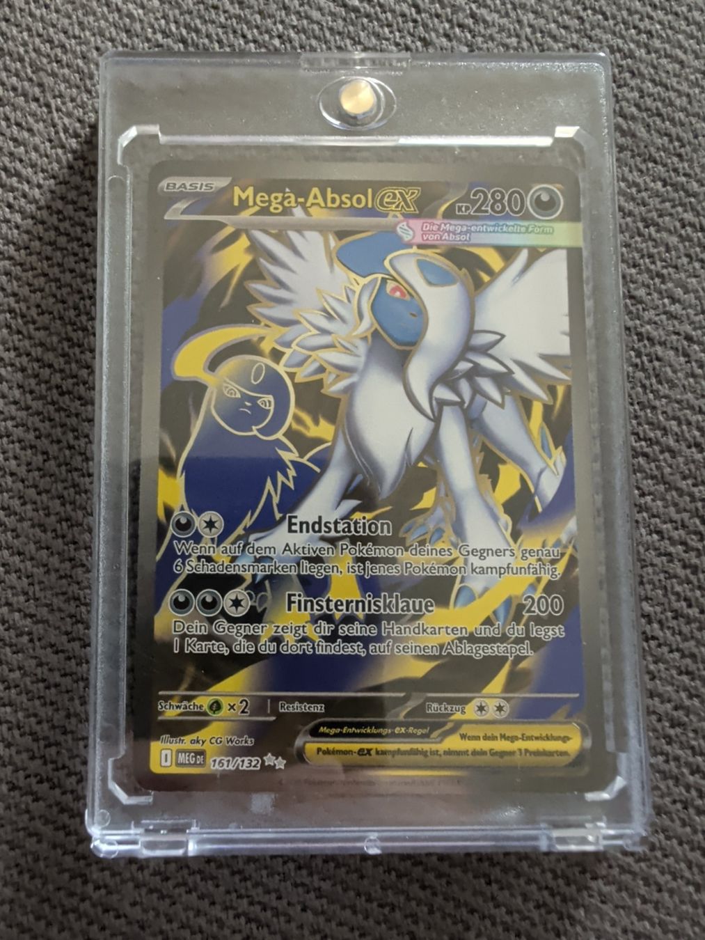 Pokémon Carte collezionabili: Mega-Absol ex 161/132 – Nuovo (secondo la descrizione) da Oberwil BL venduto da saru-koshiro