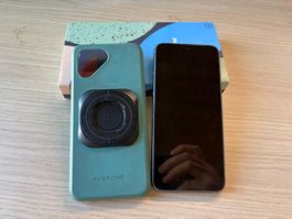 Fairphone 4 5G (grau, 8GB+256GB) mit Hülle