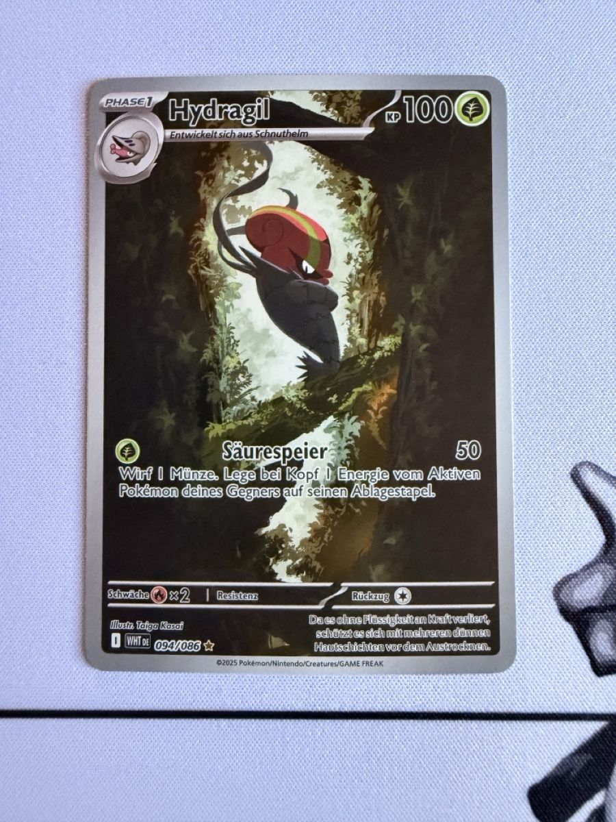 Pokémon Sammelbilder & Trading cards: Pokemon Hydragil 094/086 – Neu (gemäss Beschreibung) aus Elsau von mintgreen1
