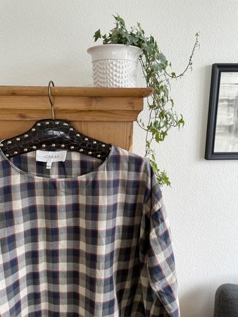 The Great | Bluse | Karo | Gr. 1| Baumwolle