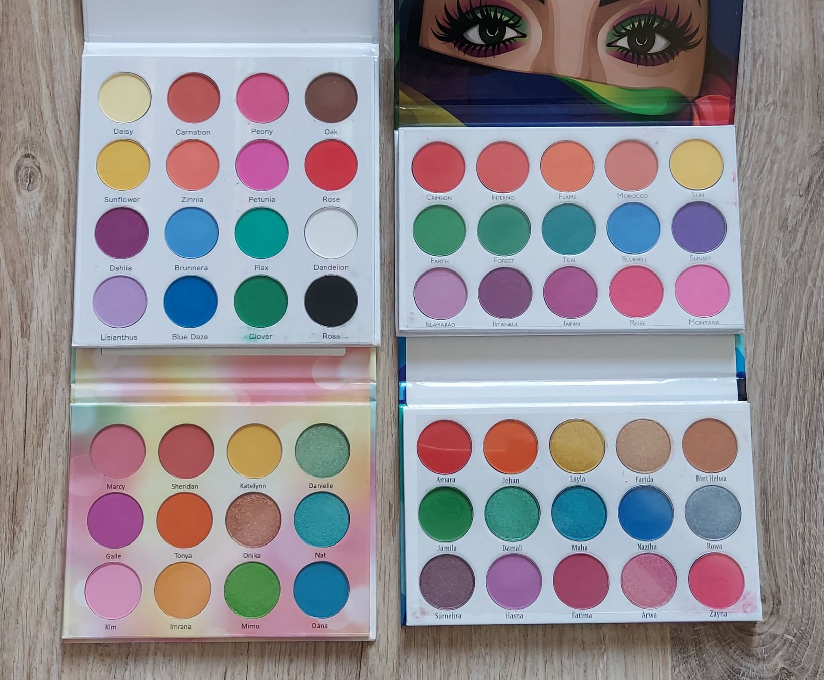 Make-up: 4x Blush Tribe Lidschattenpaletten – Usato da Läufelfingen venduto da Rubine 1