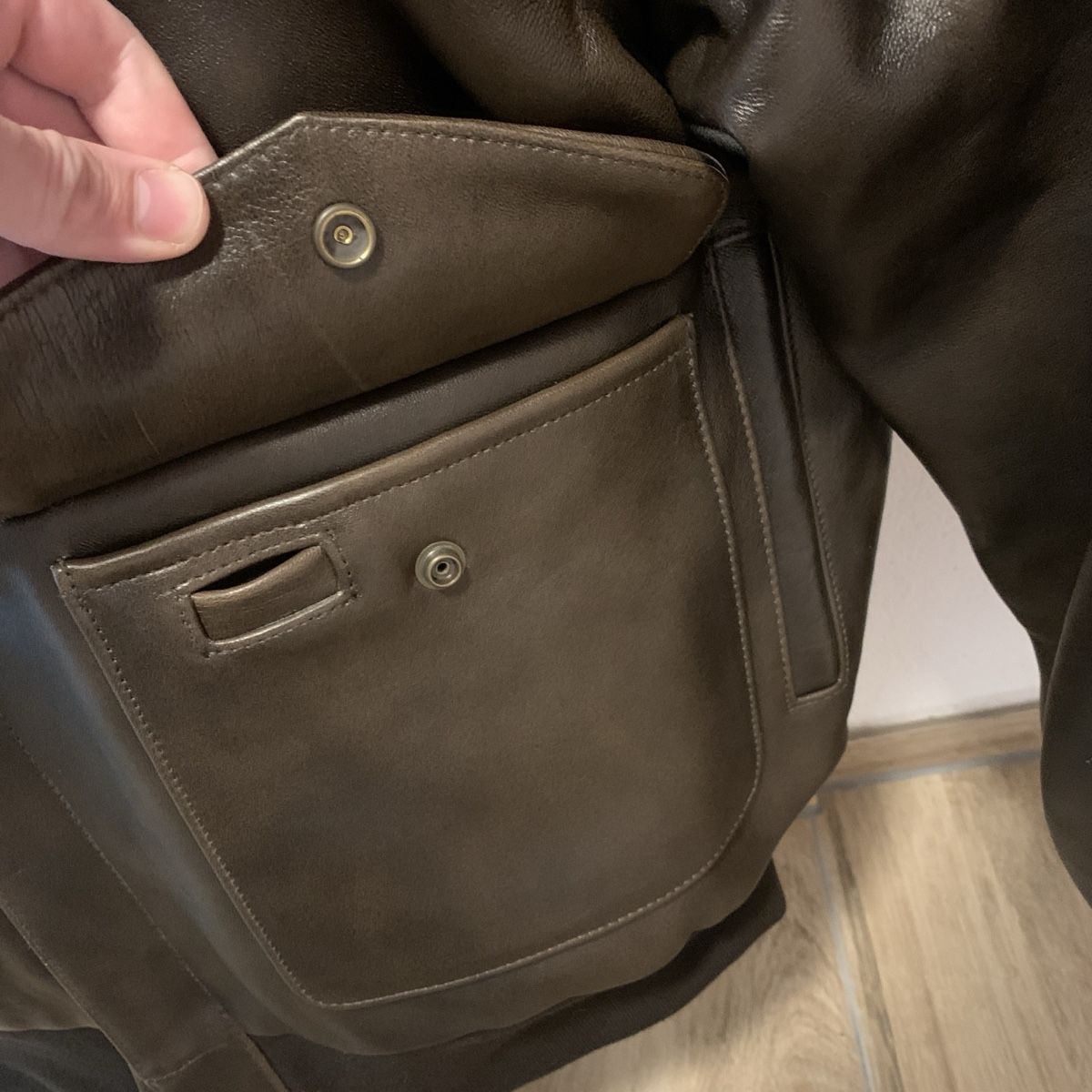 Schott Giacche: Schott NYC Leather Jacket A2 (M) – Nuovo (secondo la descrizione) da Horw venduto da HerrTadellos 3
