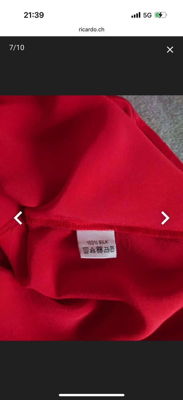 Globus Camicette: Seidenbluse von Globus M – Usato da Zürich venduto da iva_7658 6