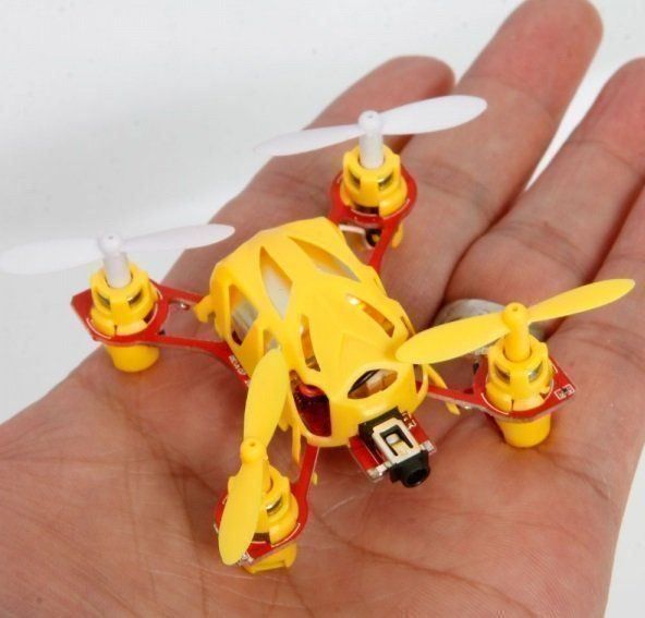 RC Modellbau: Quadrocopter Nano Quad V272, RTF-Set in gelb – Neu und originalverpackt aus Entlebuch von Hebu 2