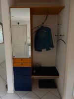Garderobe mit Spiegel und Schubladen gebraucht Zustand