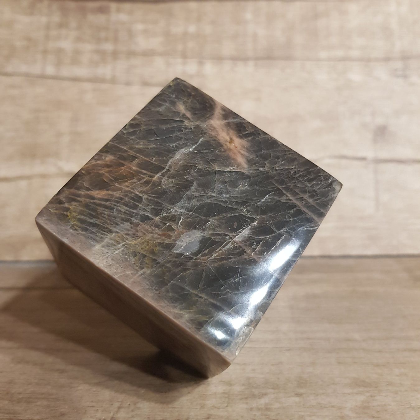 Minerali & Pietre curative: Mondstein Cube Würfel  Nr 222 – Nuovo (secondo la descrizione) da Schwanden-Brienz venduto da Testudo06 4
