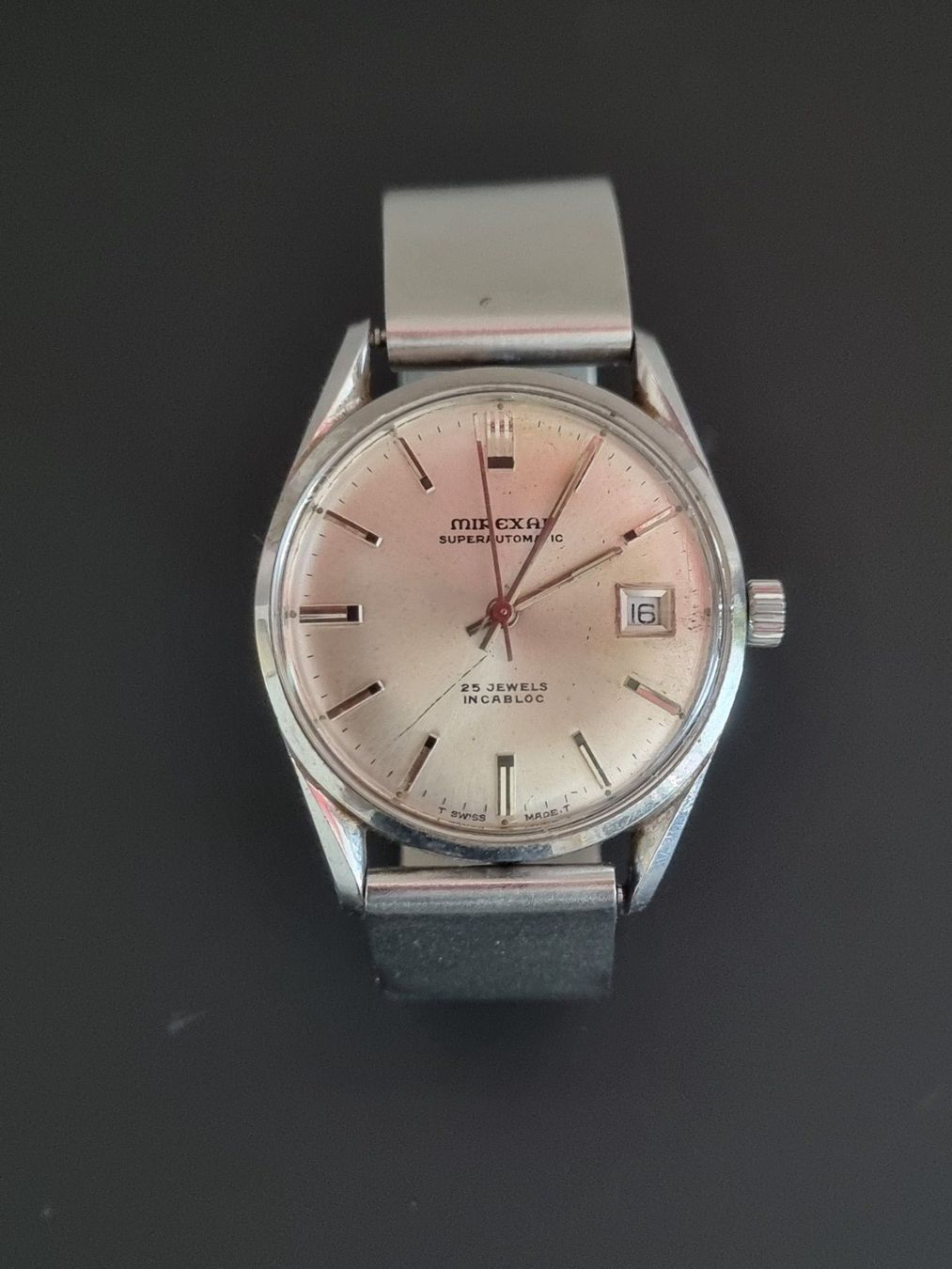 Mirexal Orologi: Herrenuhr Mirexal Superautomatic 25 Jewels – Usato da Lenzburg venduto da freedomky
