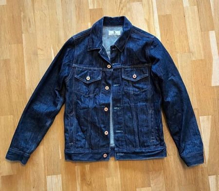 classic tellason veste en jean selvedge denim amazing jack