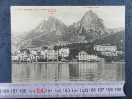 BRUNNEN SZ AK HOTEL AM SEE 1912