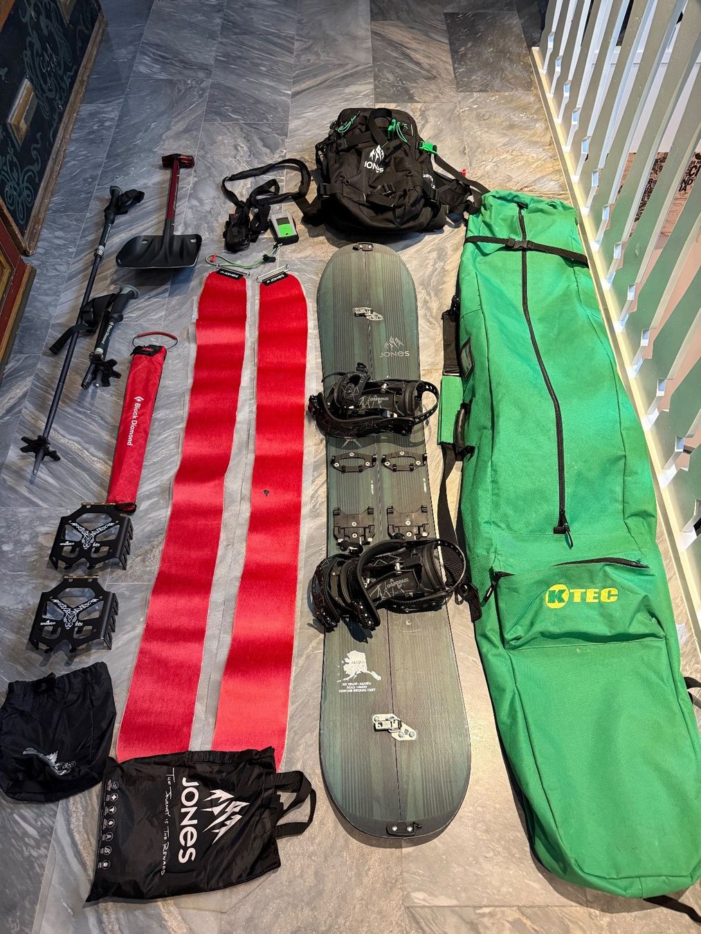 Jones Board: Jones Solution Splitboard 152cm – Usato da Steckborn venduto da dia_xq7s