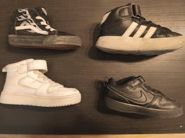 Lot 4 Paar Sneaker Kinder Gr. 24-26 – Vans Nike Adidas