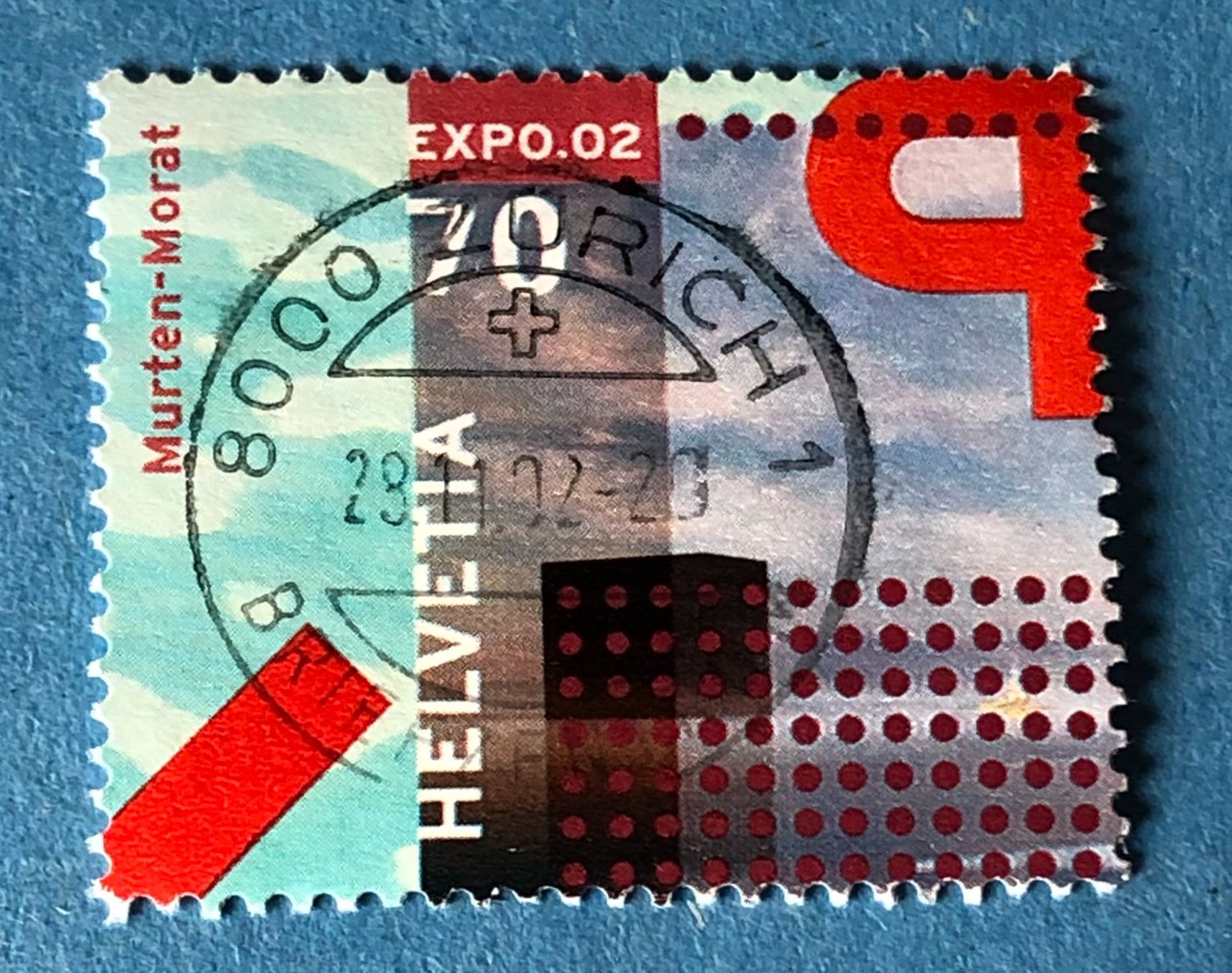 Tutti i francobolli: Nr.1042 GESTEMPELT Arteplage Murten 2002    – Usato da Aarau venduto da Billa007