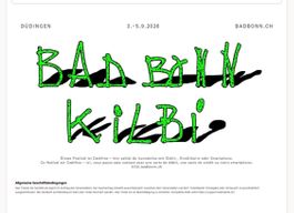 1 x Ticket Bad Bonn Kilbi Freitag 4.9.2026