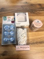 Cupcake- und Muffinförmchen Set – verschiedene Grössen und D