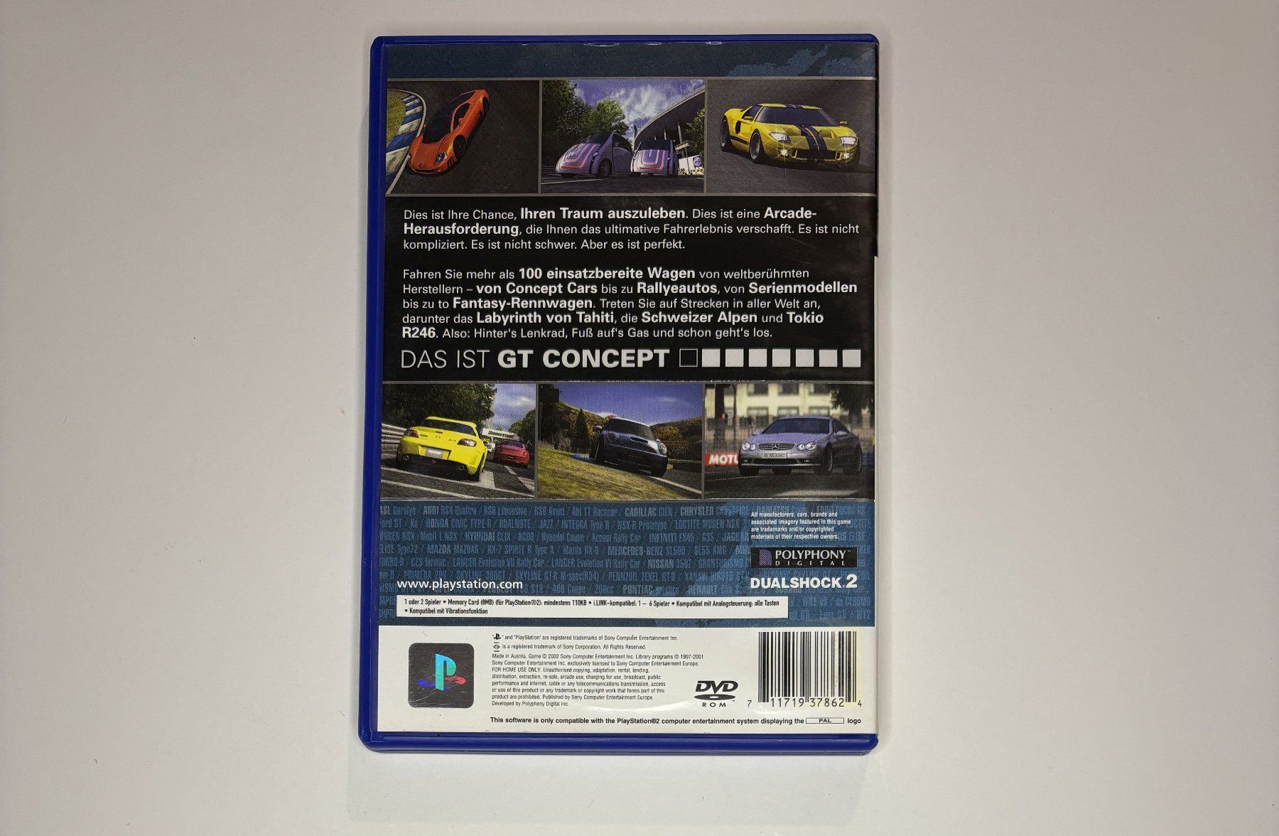 Giochi: PS2 - Gran Turismo Concept: 2002 Tokyo-Geneva – Usato da Allschwil venduto da Bullach 2