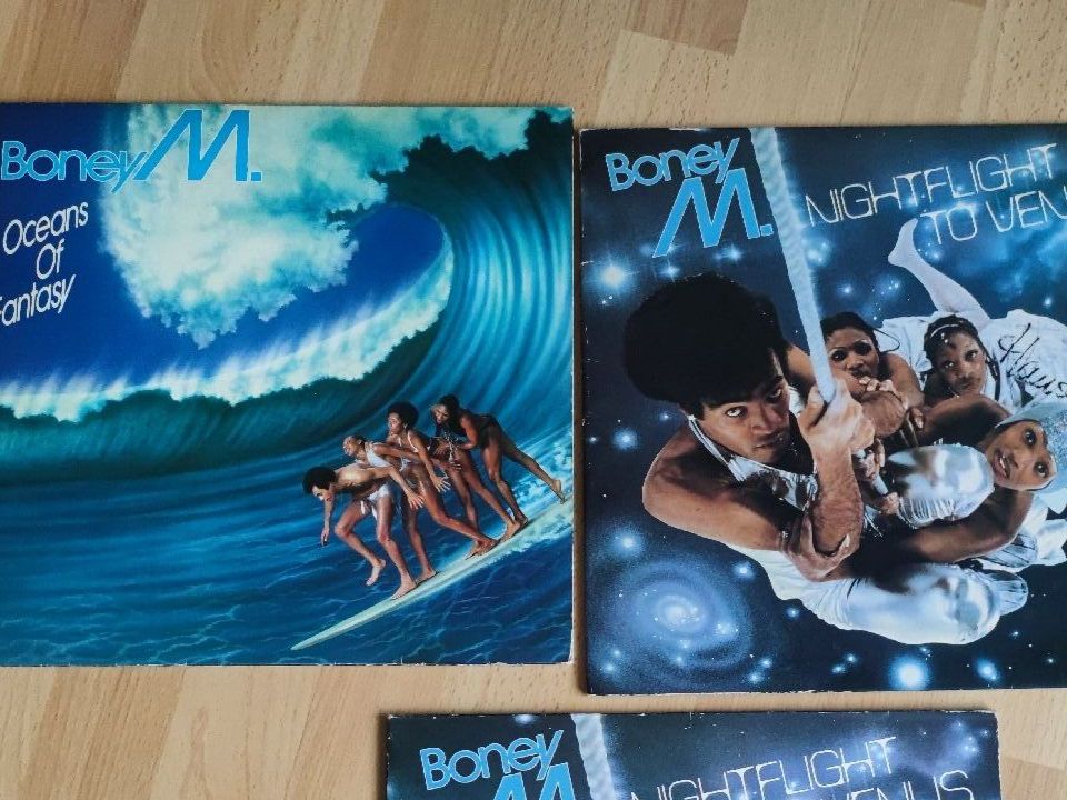 Schallplatten: Boney-M 2 Schallplatten – Gebraucht aus Meggen von Malecifent