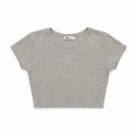 Graues T-Shirt S