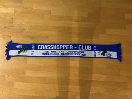 Schal Grasshopper Club Schweizer Rekordmeister blau