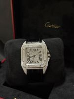 CARTIER SANTOS 100 XL CUSTOM DIAMANTS – FULL SET