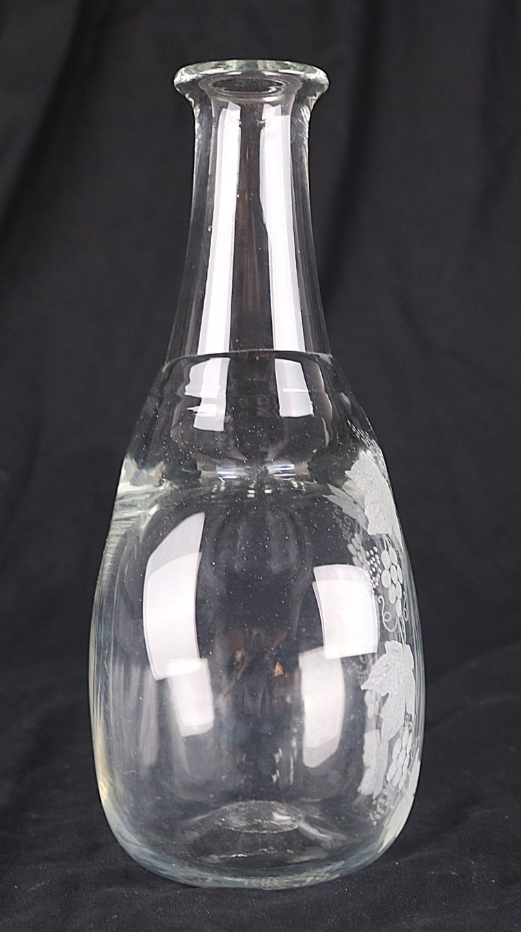 Carafes: Glaskaraffe mit Weinranken – D'occasion à Volketswil par brockipfannenstil 3